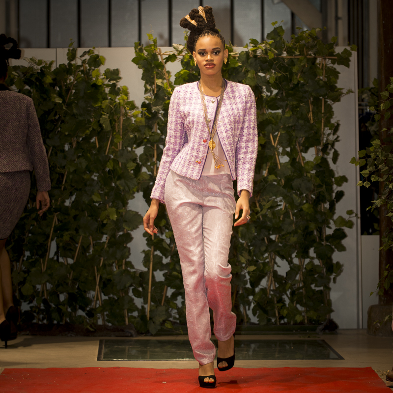 Reportage en défilé de mode